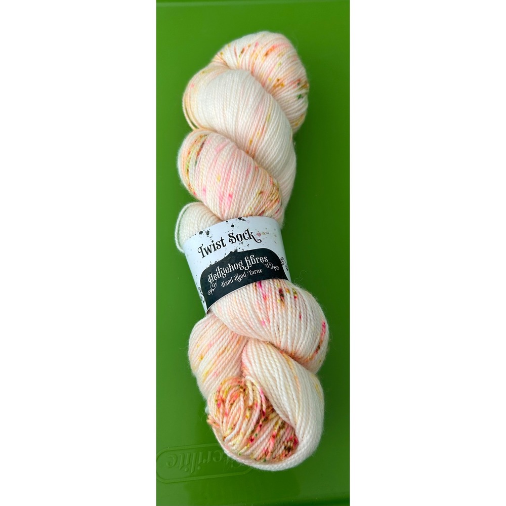 Hedgehog Fibres Twist Sock Yarn Seed 365m BFL Nylon Fingering Hand Dyed sock